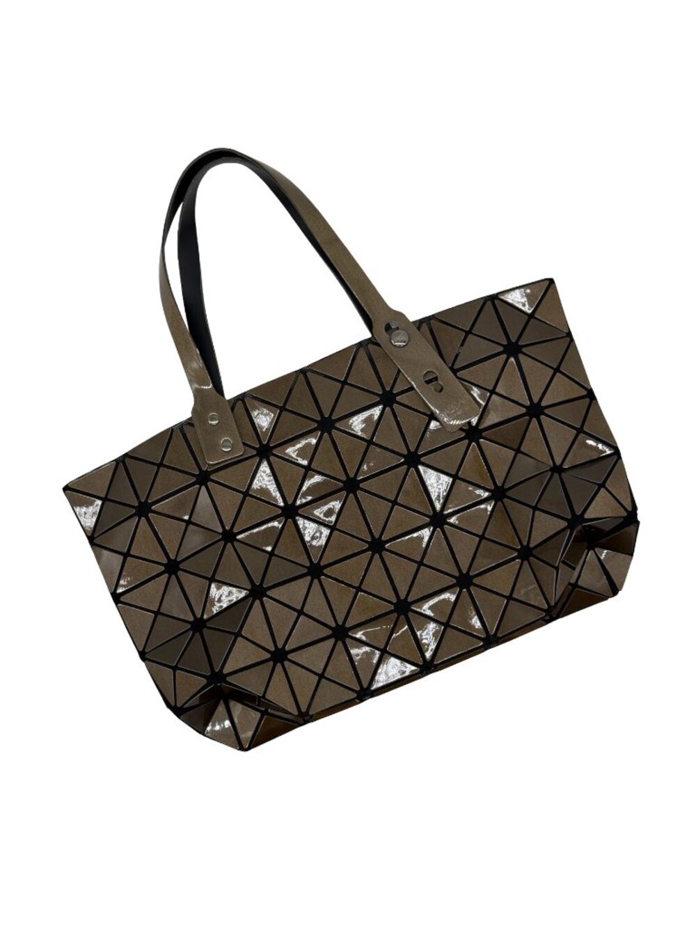 Issey Miyake BAO BAO Prism Tote Metallic Bronze